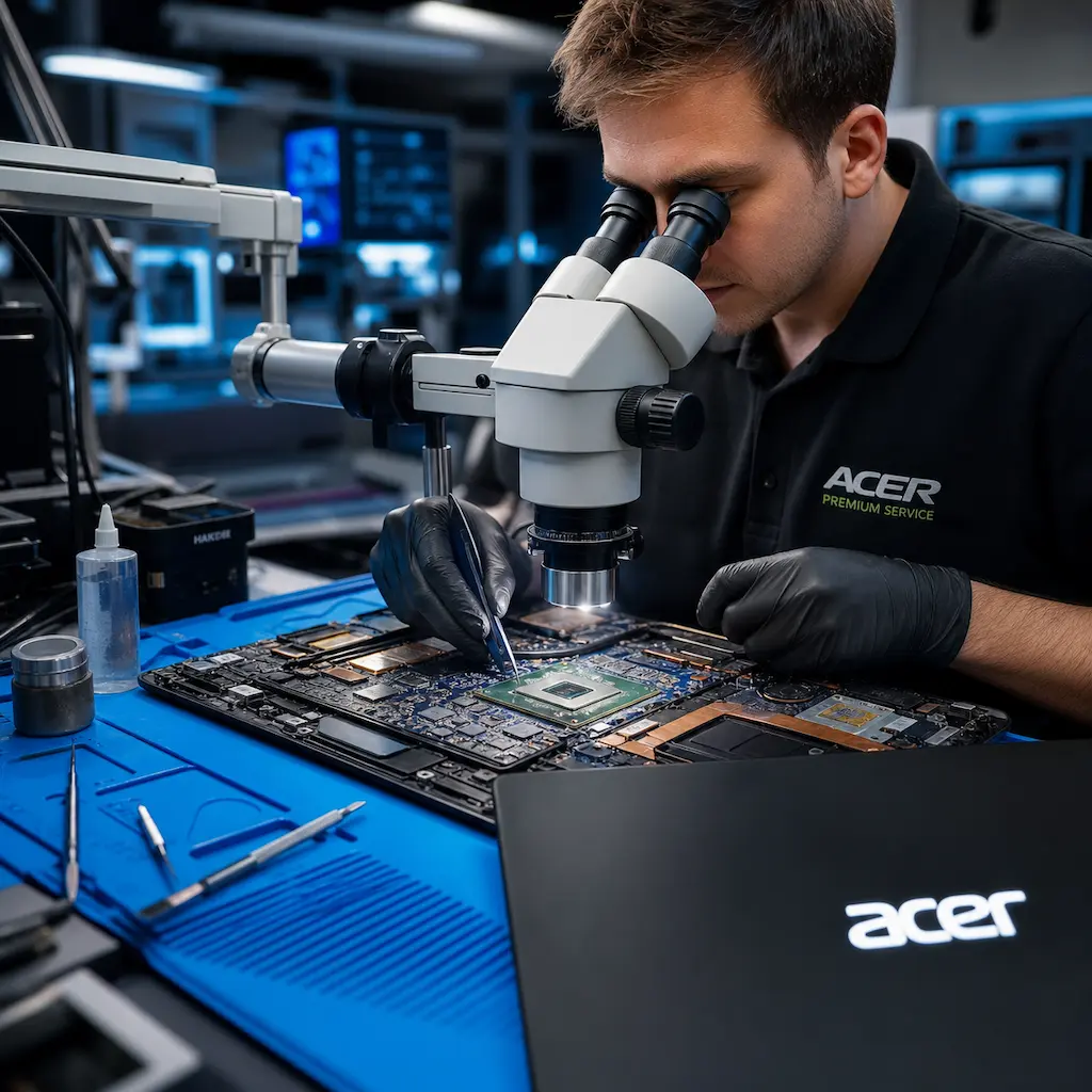 Замена видеокарты ноутбука Acer в Раменском