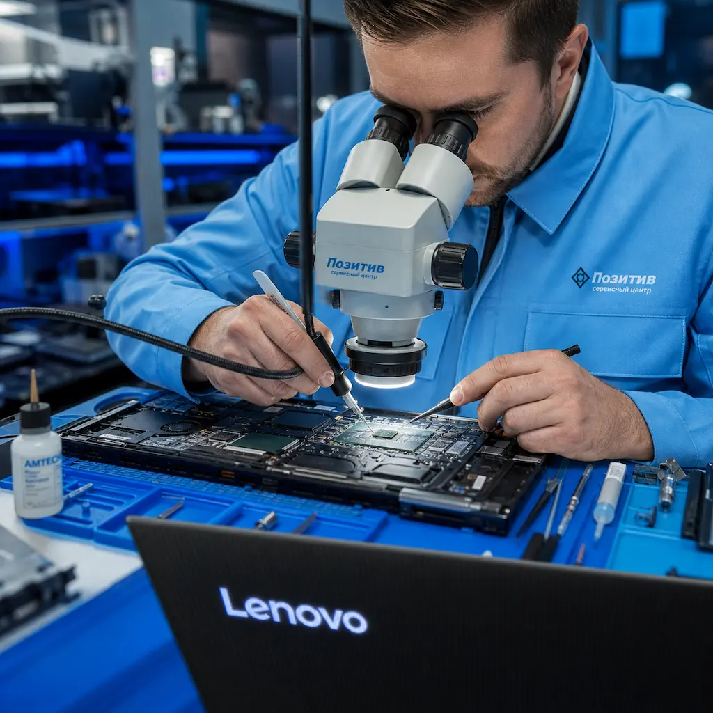Замена видеокарты ноутбука Lenovo в Раменском