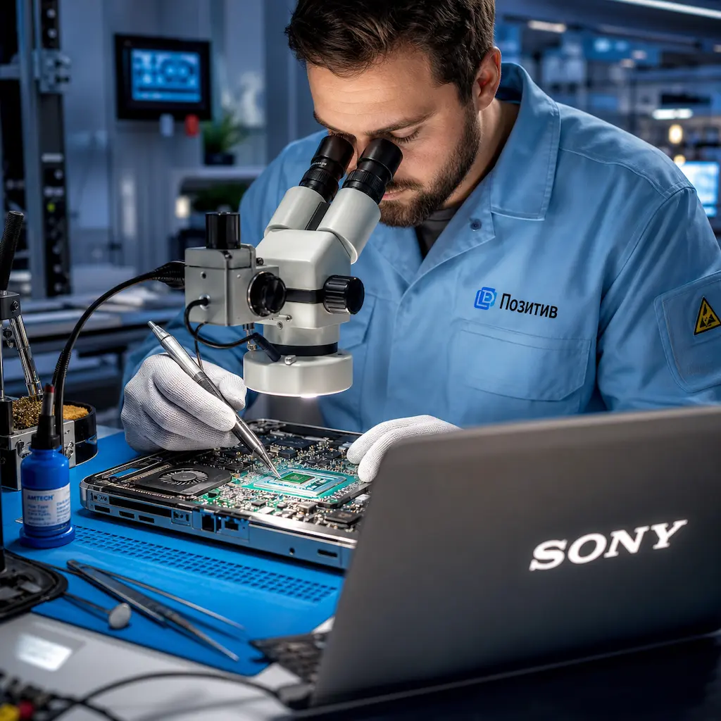 Замена видеокарты ноутбука Sony в Раменском