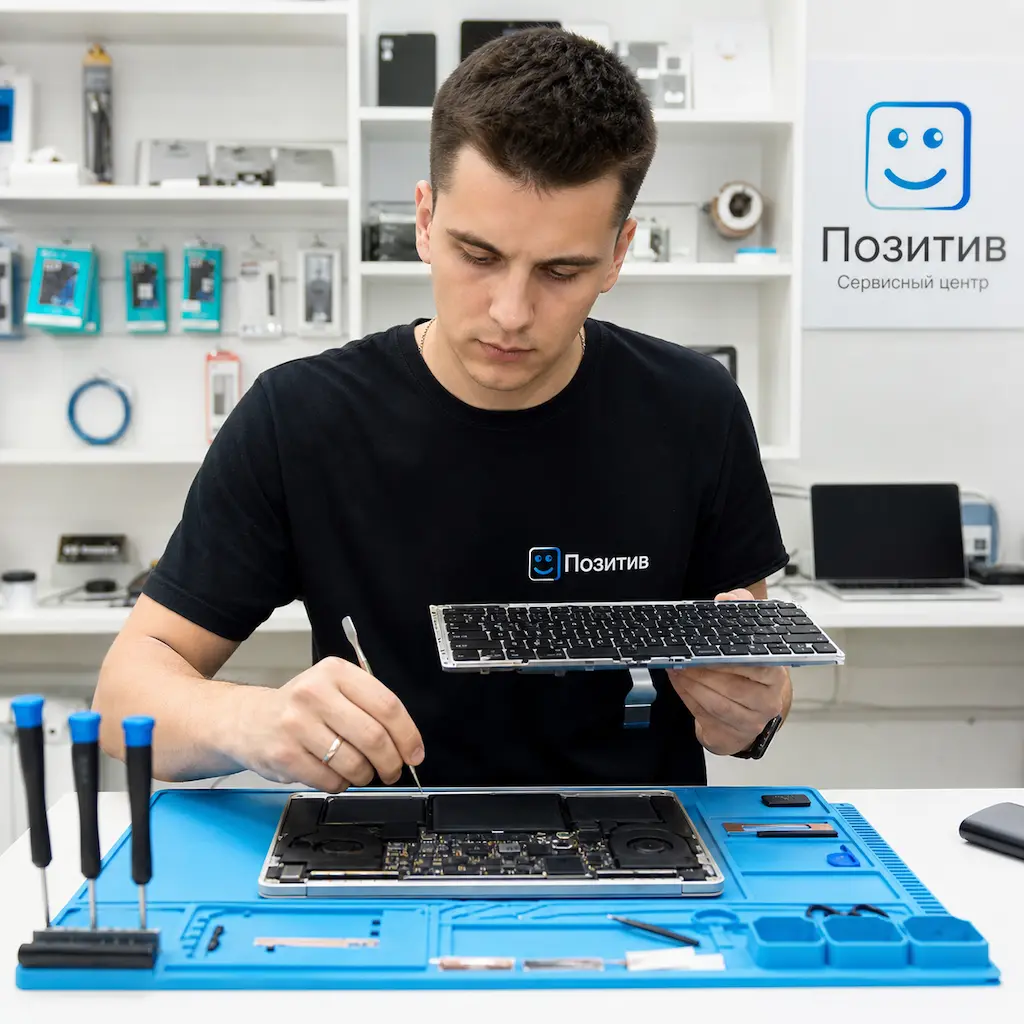 заменить клавиатуру на Apple Macbook в Раменском