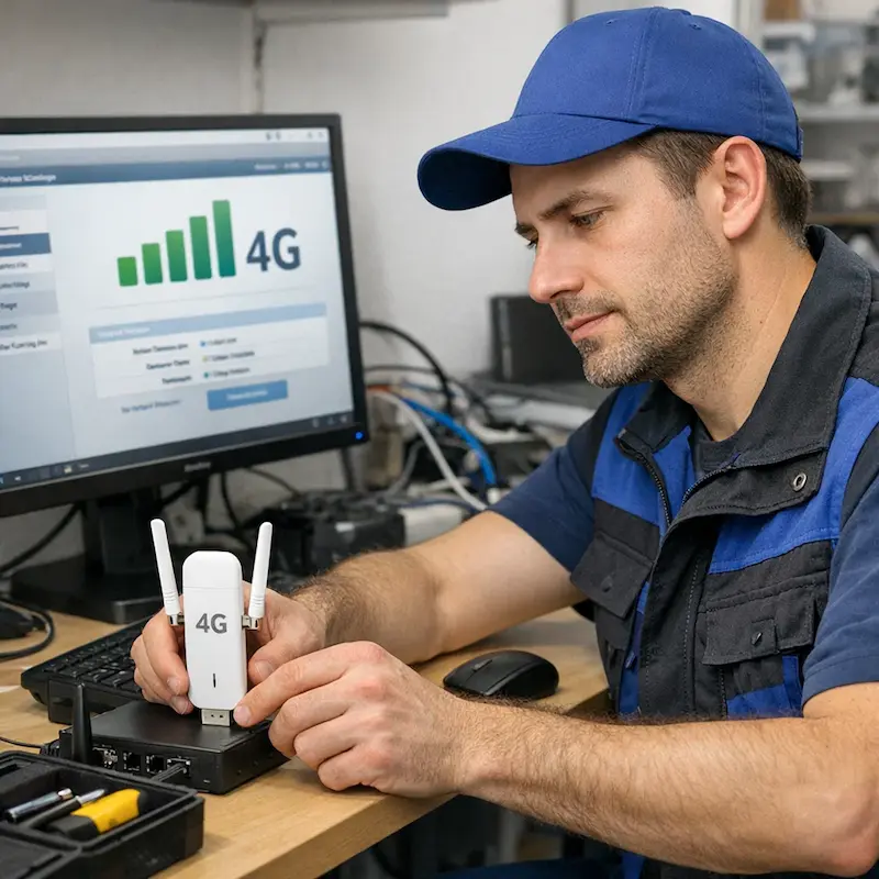 Настройка LTE модема в Раменском