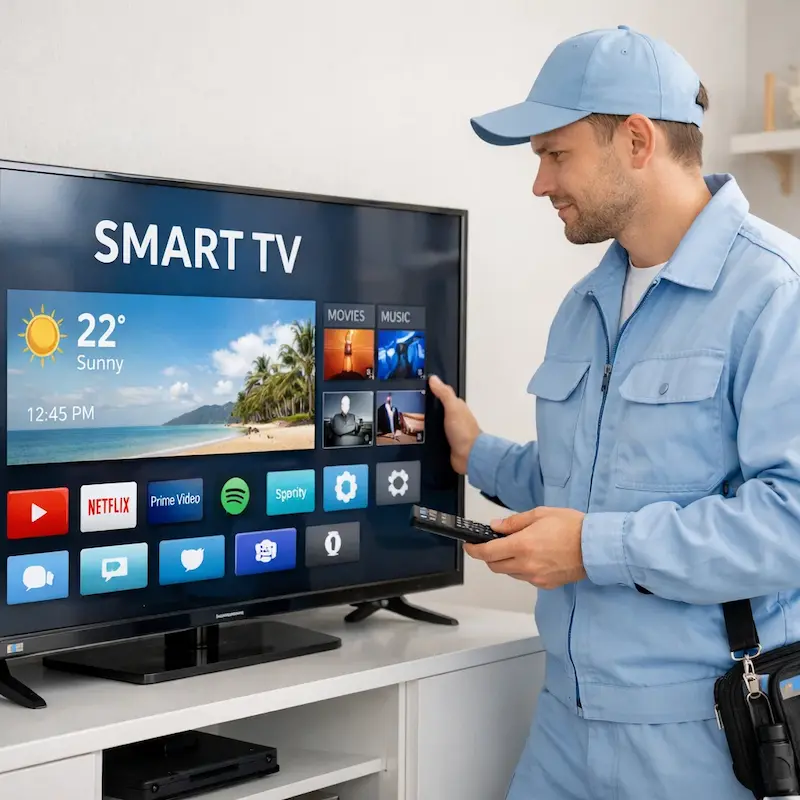 Настройка Smart TV в Раменском