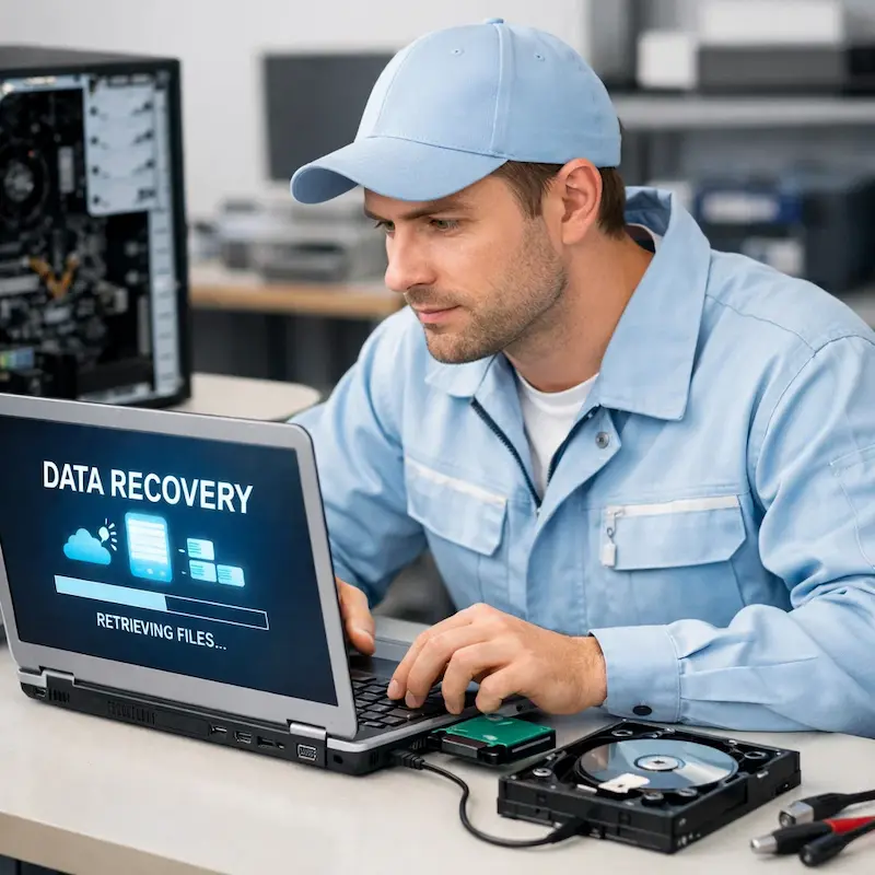 Восстановление данных и файлов в Раменском