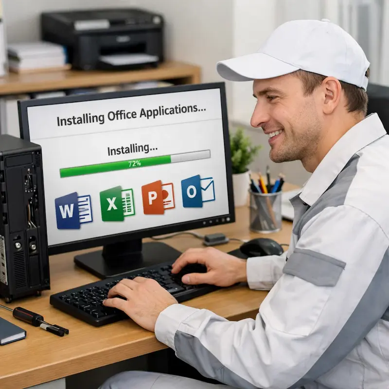 Установка и настройка программ на компьютере в Раменском