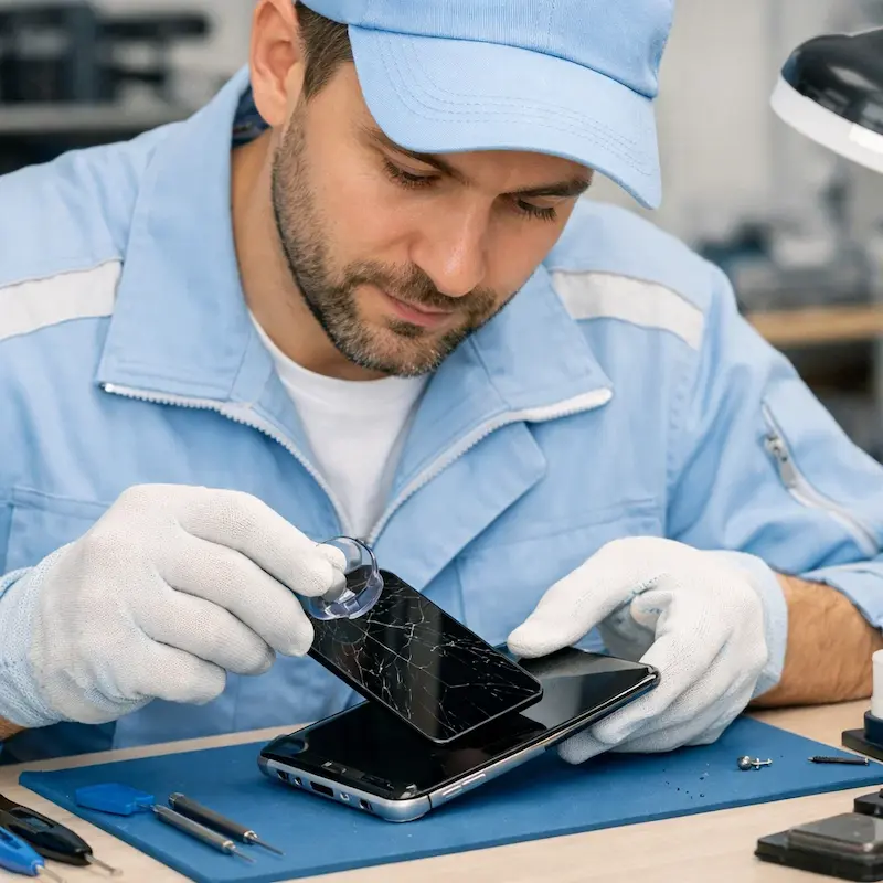 Заменить сенсорное стекло на смартфоне в Раменском