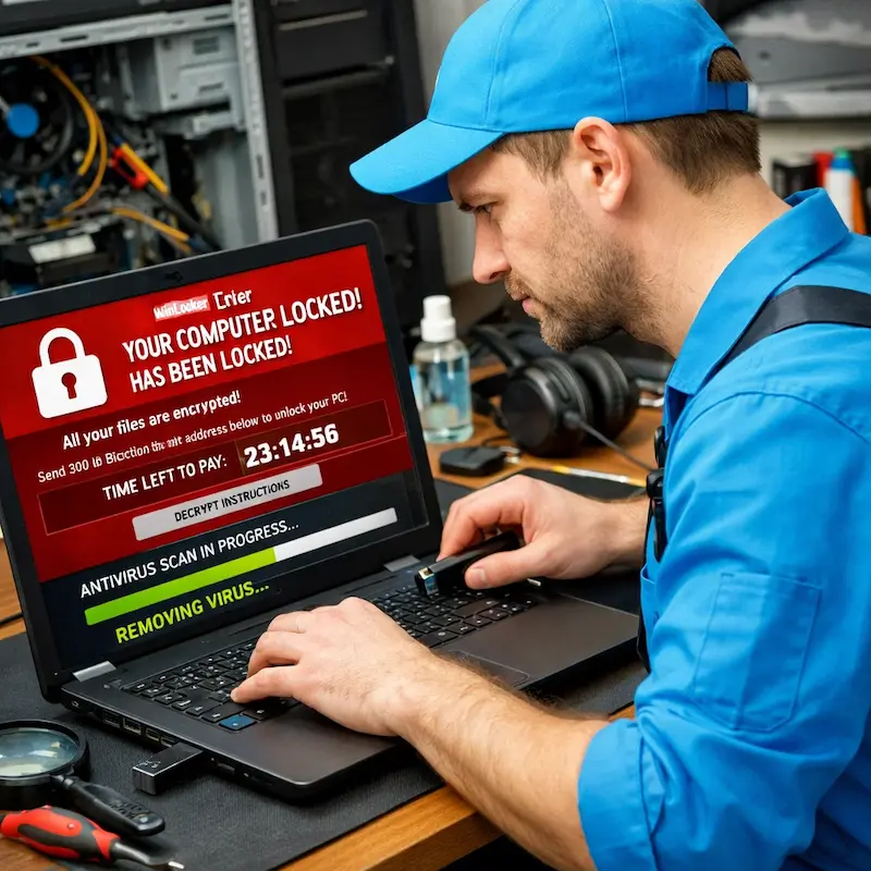 Удалить винлокер в Раменском